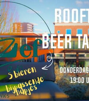 Rooftop Beer Tasting - Donderdag 5 juni