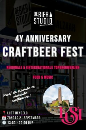 4 Year anniversary Craftbeer Fest