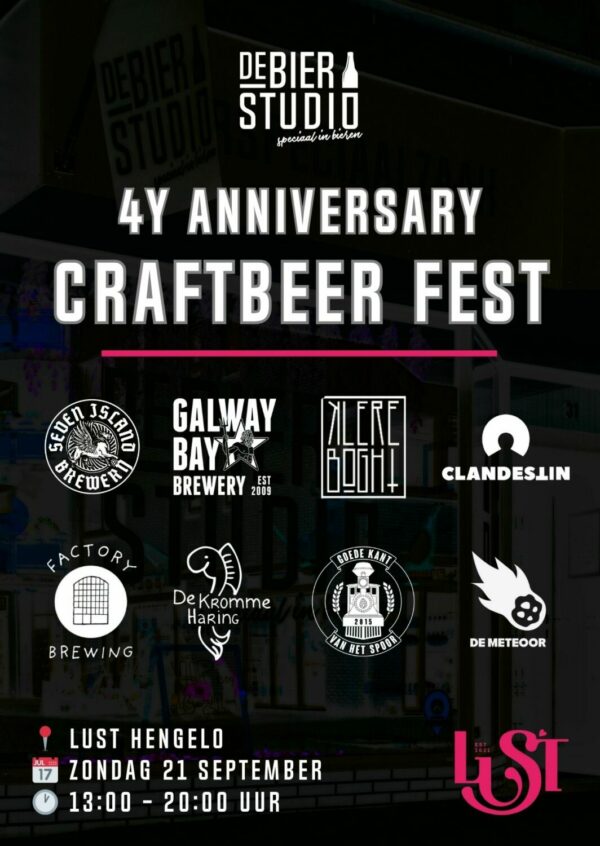 4 Year anniversary Craftbeer Fest