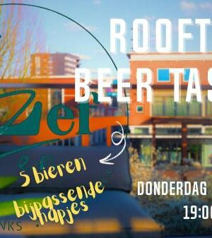 Rooftop Beer Tasting - Donderdag 28 augustus